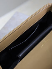LOULOU MINI 20 IN MILK TEA SHEEPSKIN GOLD HARDWARE