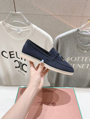 LP SUMMER CHARMS WALK LOAFERS DENIM SUEDE