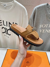 EMPIRE SANDAL CARAMEL CALFSKIN