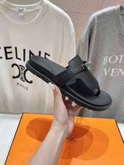 EMPIRE SANDAL BLACK CALFSKIN