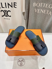 IZMIR SANDAL AEGEAN MIX HUNTER MIX PEACOCK LAMBSKIN
