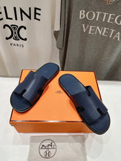 IZMIR SANDAL INDIGO LAMBSKIN