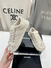 CC SNEAKER WHITE DENIM FABRIC