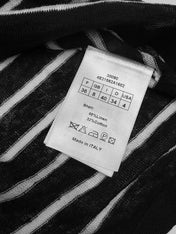 DIOR 25S OFF-SHOULDER STRIPED TOP 550