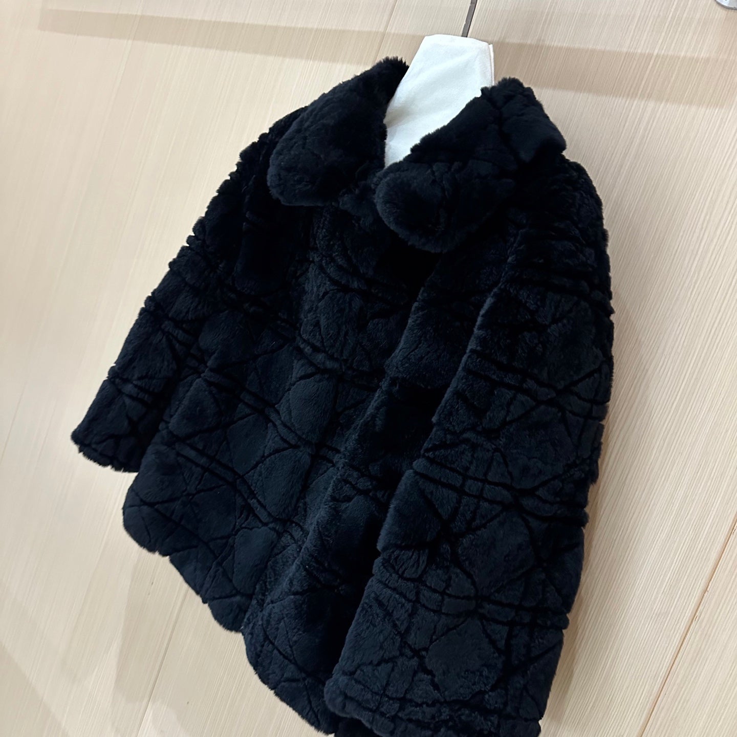 DIOR 25S ANGORA RABBIT FUR JACKET 767