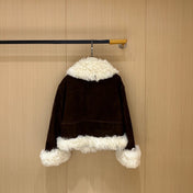 MIUMIU LEATHER DOWN JACKET STYLE 712