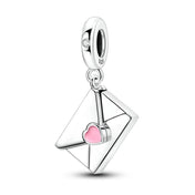 Charms Bead CZ Zircon A Letter