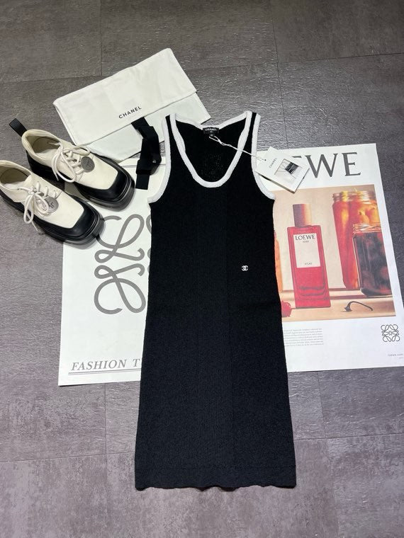 CHANEL 26S KNIT TANK DRESS STYLE 1099