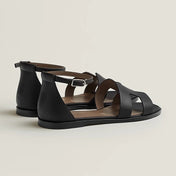 SANTORINI SANDAL NOIR