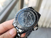 J12 Quartz 20Th Anniversary Black Ceramic