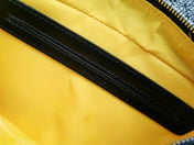CAP-VERT PM BAG 23X8X14CM BLACK CANVAS