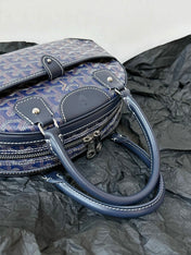 GOYA BOWLING BALL SMALL NAVY BLUE CANVAS