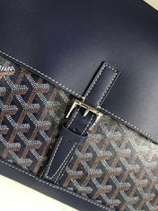 GOYARD CITADIN BAG 38CM NAVY BLUE CANVAS