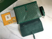 GOYARD CITADIN BAG 38CM GREEN CANVAS