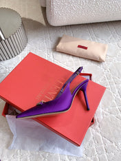 Vlogo Slingback Pump 90MM Purple