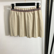 MIUMIU 26S KNITTED MINI PLEATED SKIRT 890